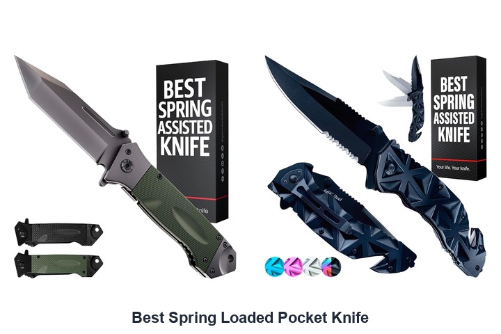 best spring loaded pocket knife​