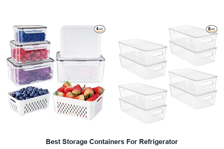 best storage containers for refrigerator