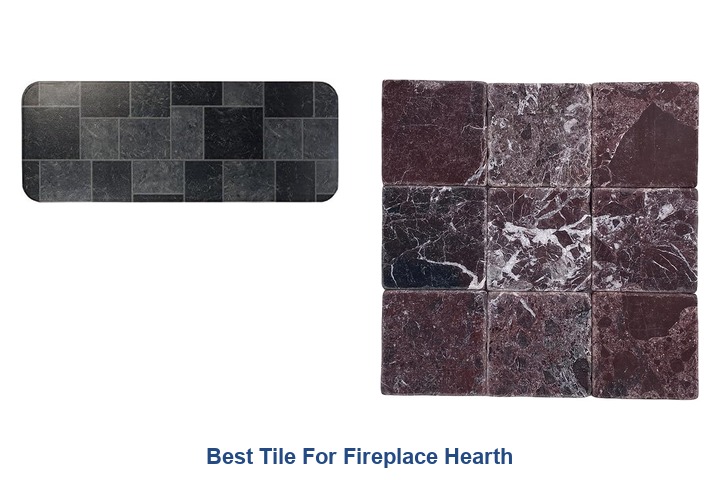 best tile for fireplace hearth