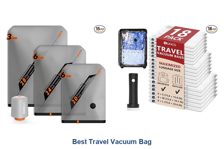 best travel vacuum bag