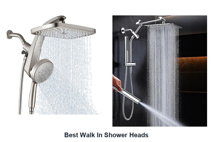 best walk in shower heads