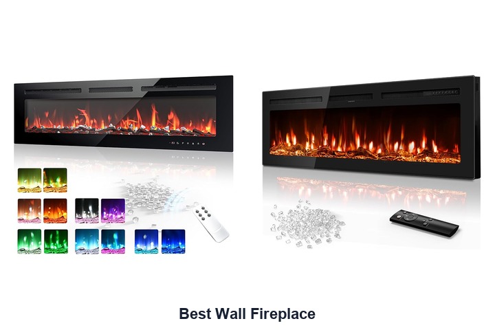 best wall fireplace