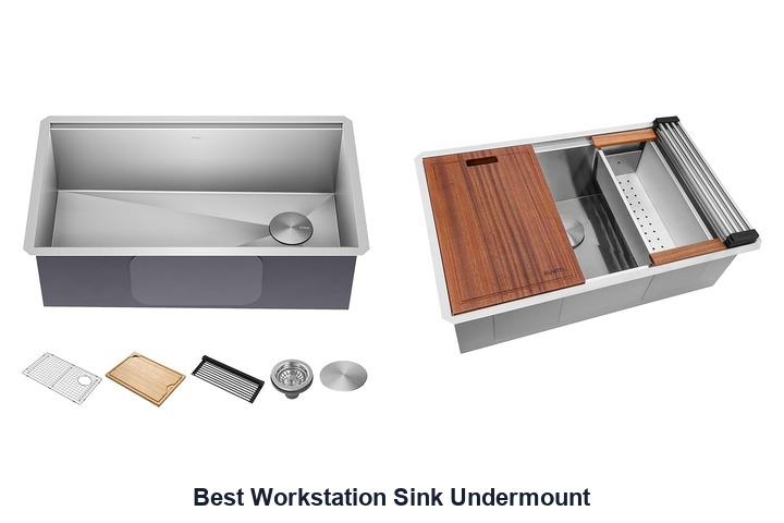 best workstation sink undermount