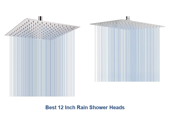 best 12 inch rain shower heads