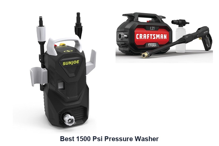best 1500 psi pressure washer