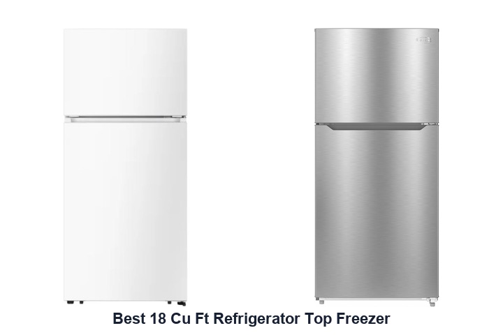 best 18 cu ft refrigerator top freezer