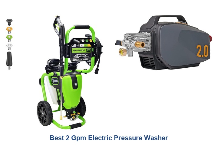 best 2 gpm electric pressure washer