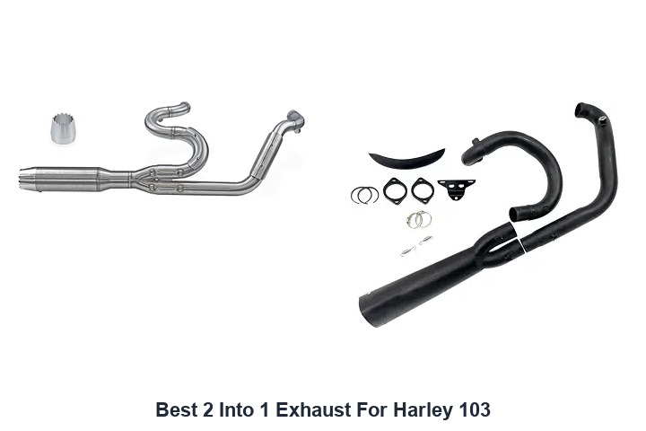 best 2 into 1 exhaust for harley 103