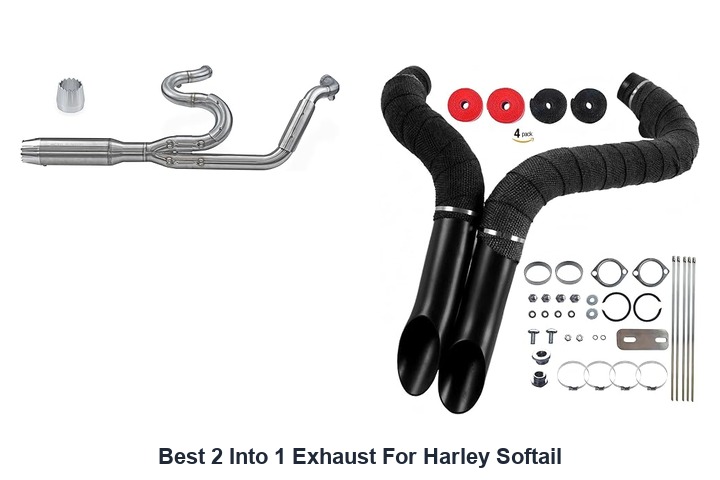 best 2 into 1 exhaust for harley softail