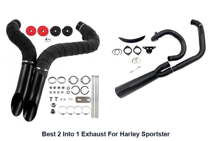 best 2 into 1 exhaust for harley sportster