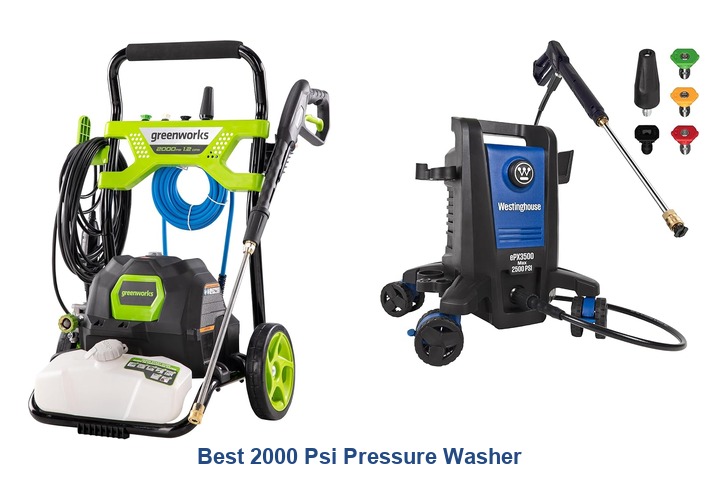 best 2000 psi pressure washer