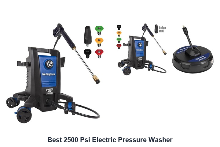 best 2500 psi electric pressure washer