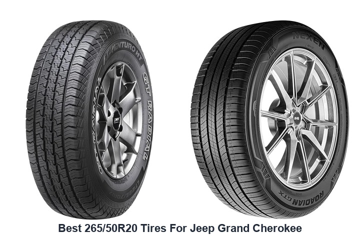 best 265/50r20 tires for jeep grand cherokee