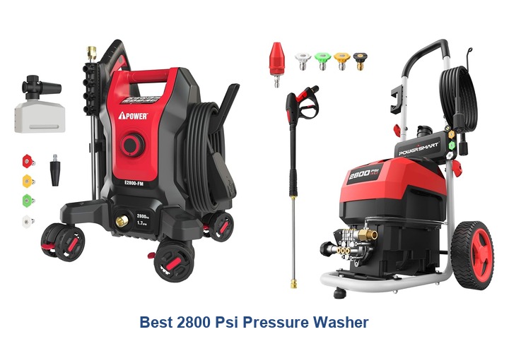 best 2800 psi pressure washer