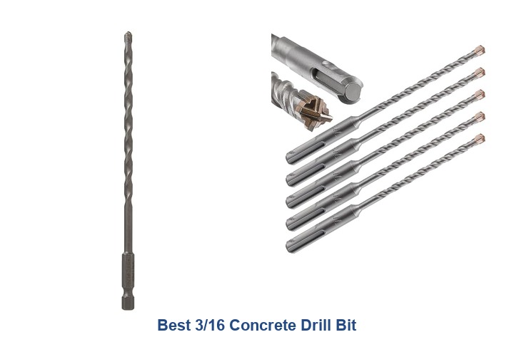 best 3/16 concrete drill bit