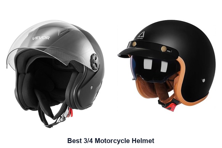 best 3/4 motorcycle helmet