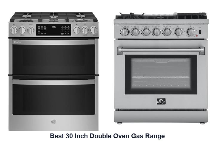 best 30 inch double oven gas range