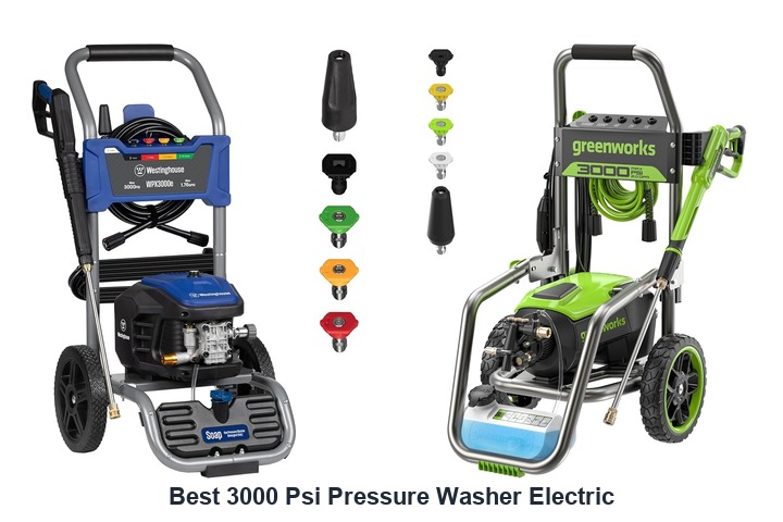 best 3000 psi pressure washer electric