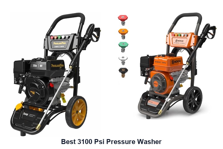 best 3100 psi pressure washer