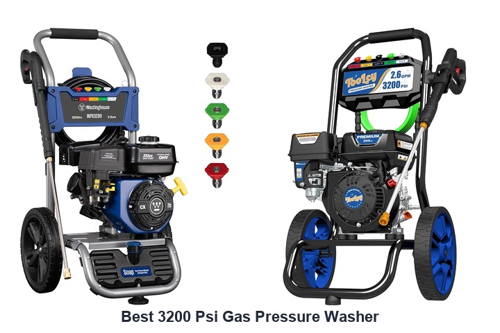 best 3200 psi gas pressure washer