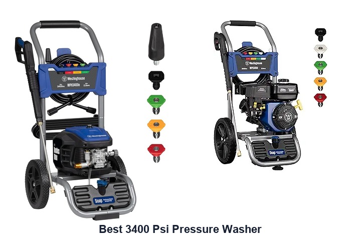 best 3400 psi pressure washer