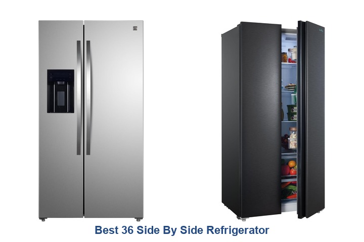 best 36 side by side refrigerator