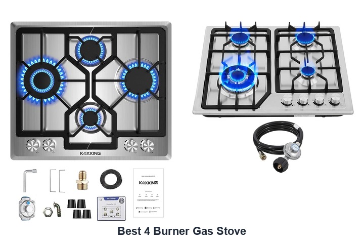 best 4 burner gas stove