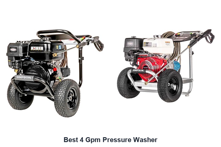 best 4 gpm pressure washer
