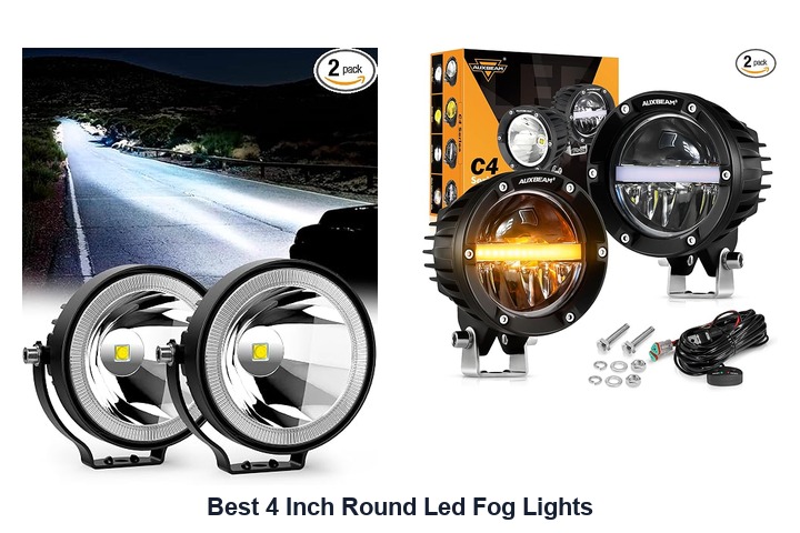 best 4 inch round led fog lights