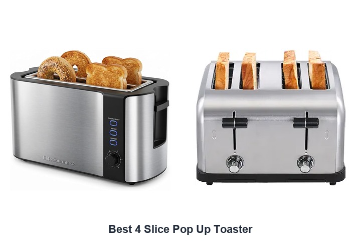 best 4 slice pop up toaster​