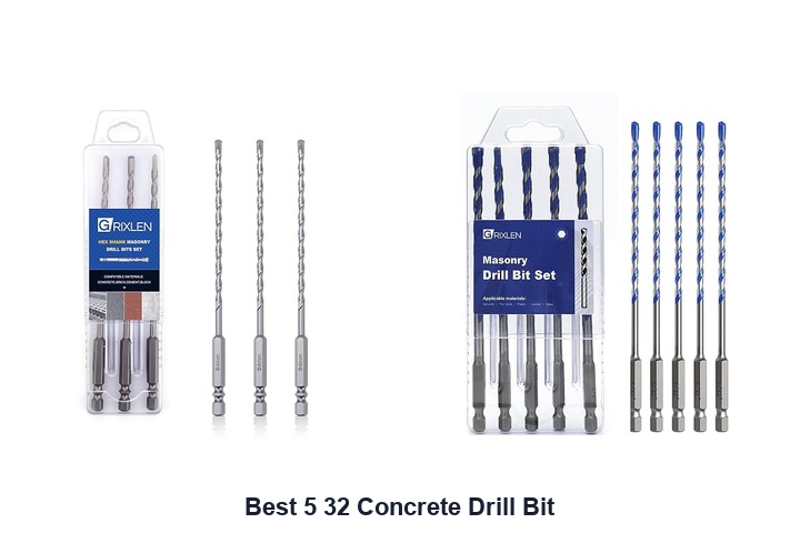 best 5 32 concrete drill bit