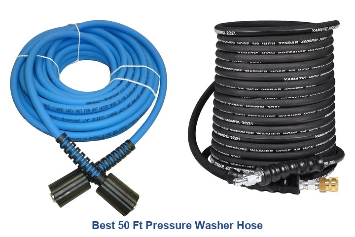 best 50 ft pressure washer hose