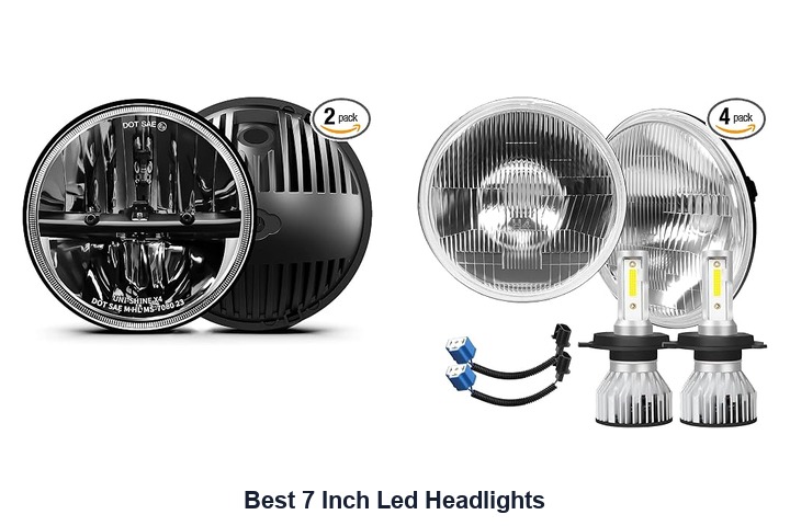 best 7 inch led headlights