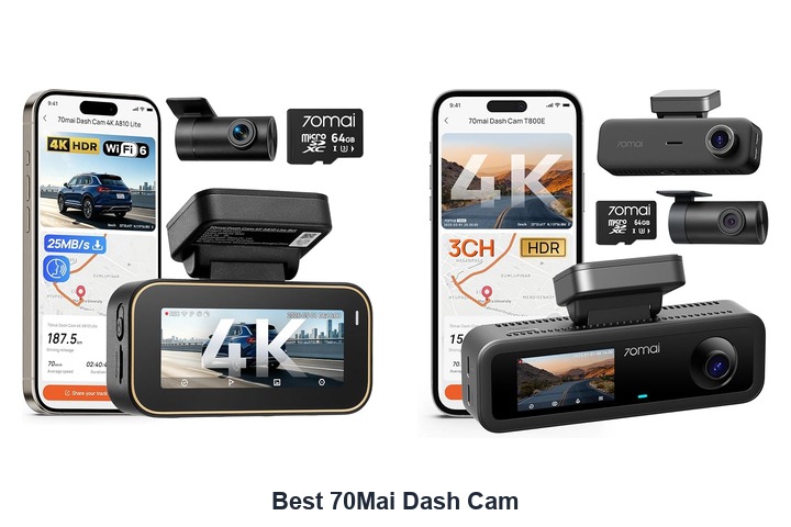 best 70mai dash cam