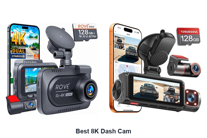 best 8k dash cam