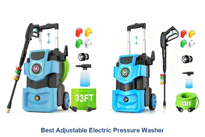 best adjustable electric pressure washer