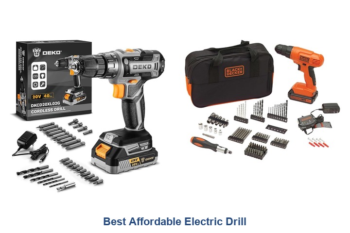best affordable electric drill