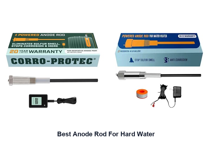 best anode rod for hard water