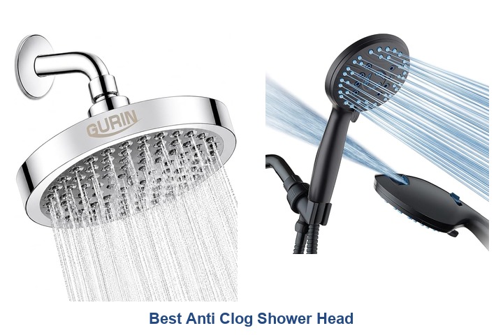 best anti clog shower head