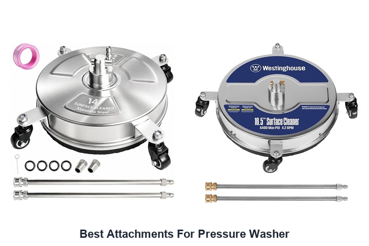 best attachments for pressure washer