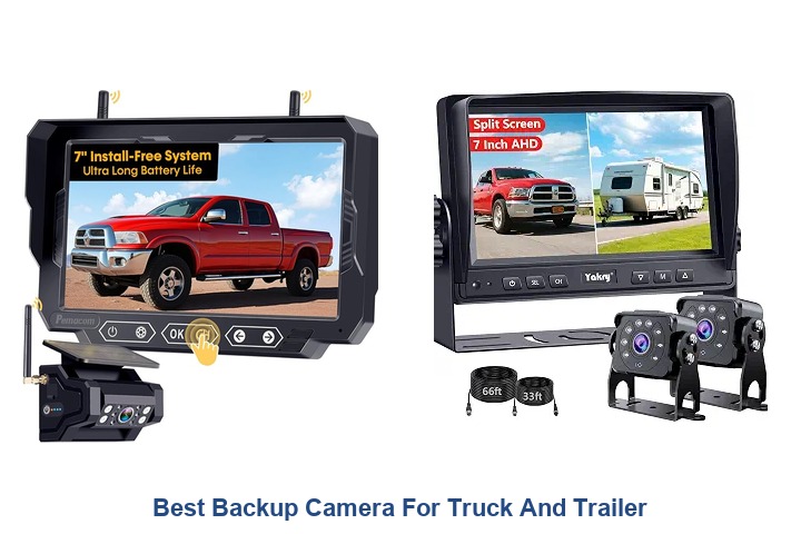 best backup camera for truck and trailer