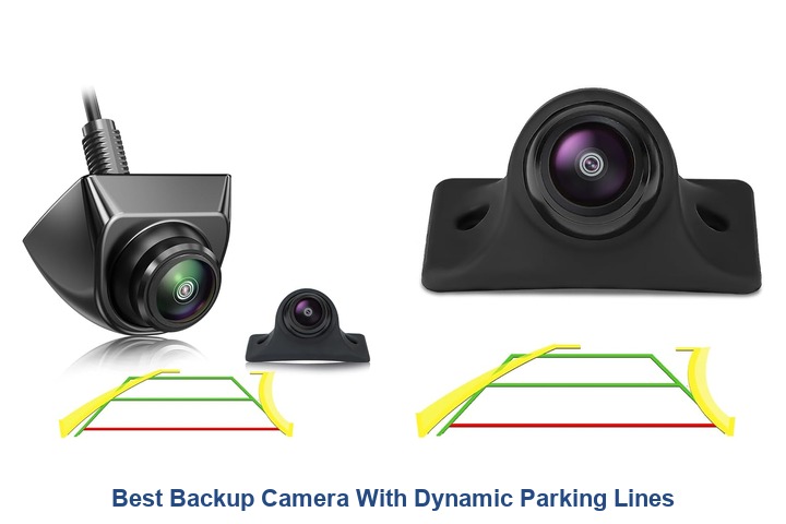 best backup camera with dynamic parking lines