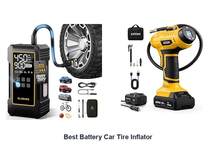 best battery car tire inflator