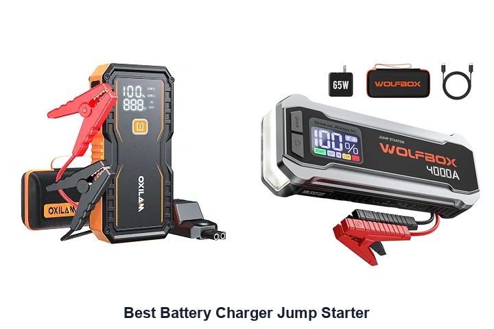 best battery charger jump starter