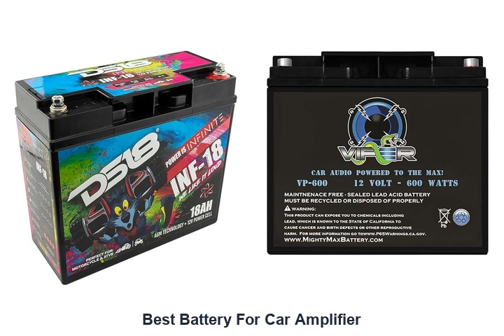 best battery for car amplifier