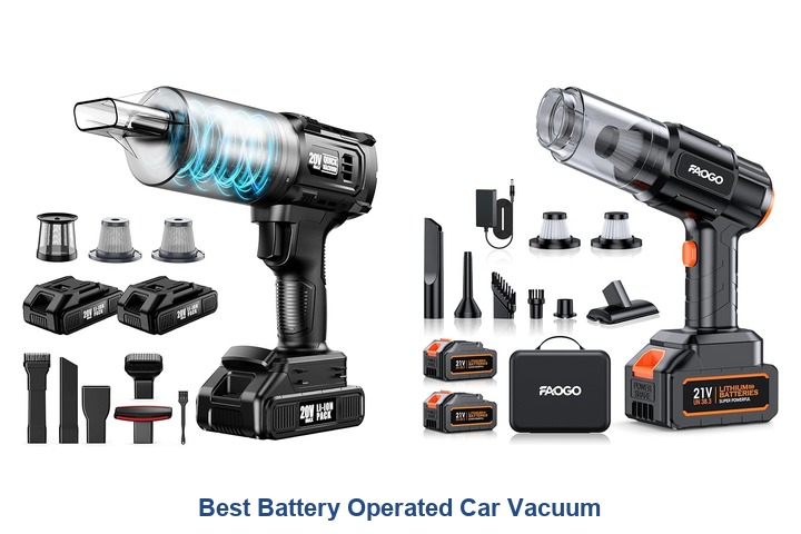best battery operated car vacuum