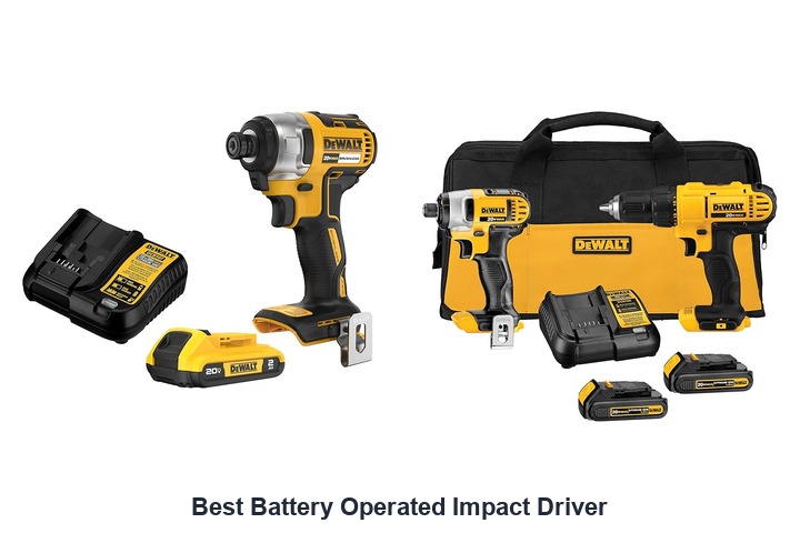 best battery operated impact driver