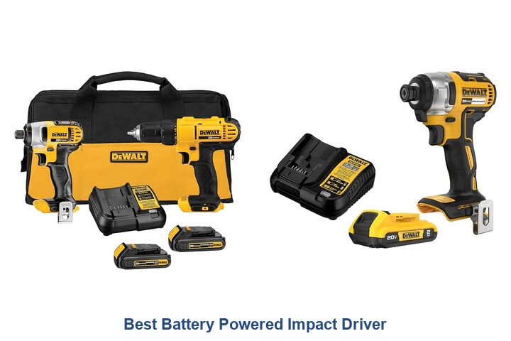 best battery powered impact driver
