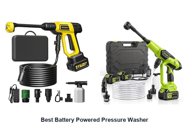 best battery powered pressure washer