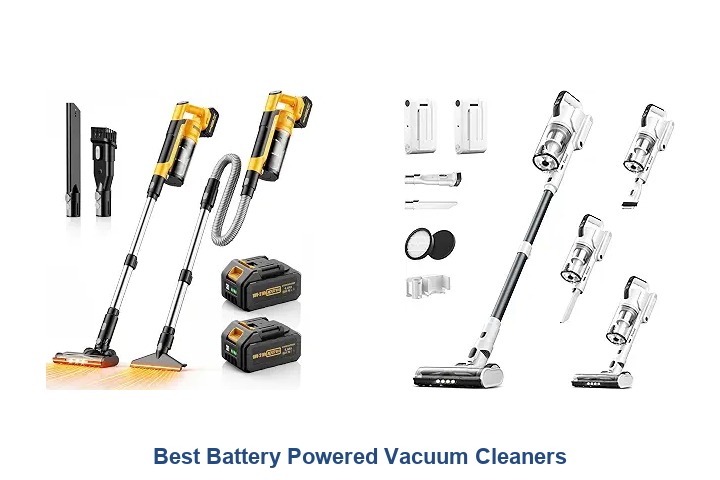 best battery powered vacuum cleaners